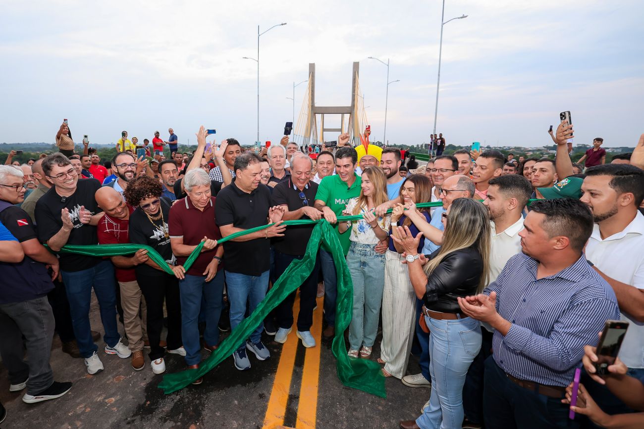 Tião e Helder inauguram terceira ponte sobre o Rio Itacaiunas em Marabá
