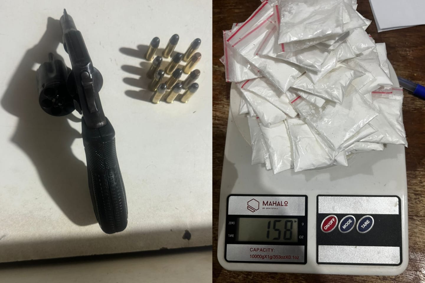 PM apreende drogas, arma e munições em São Geraldo do Araguaia