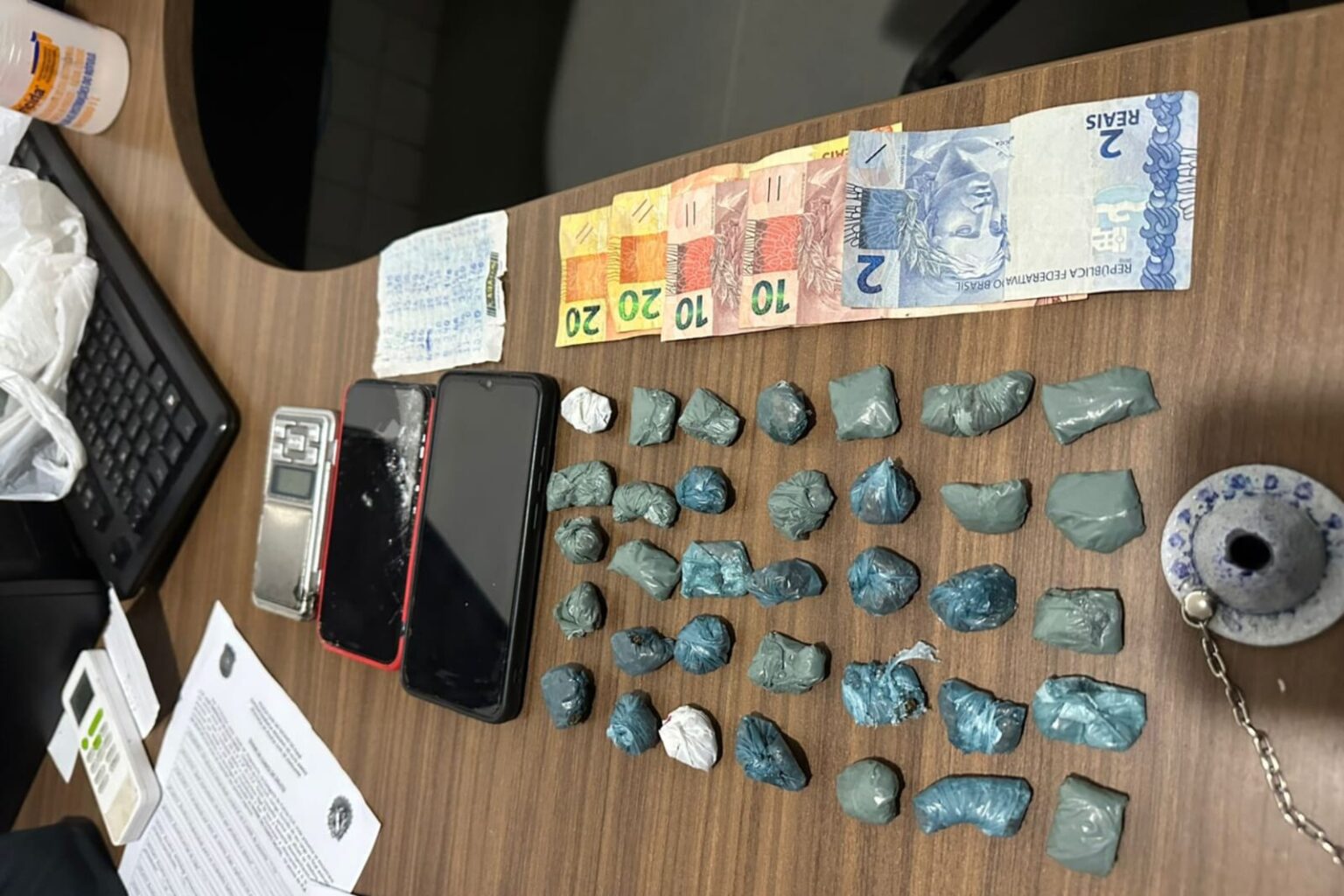 PM prende trio e apreende papelotes de maconha em Xinguara