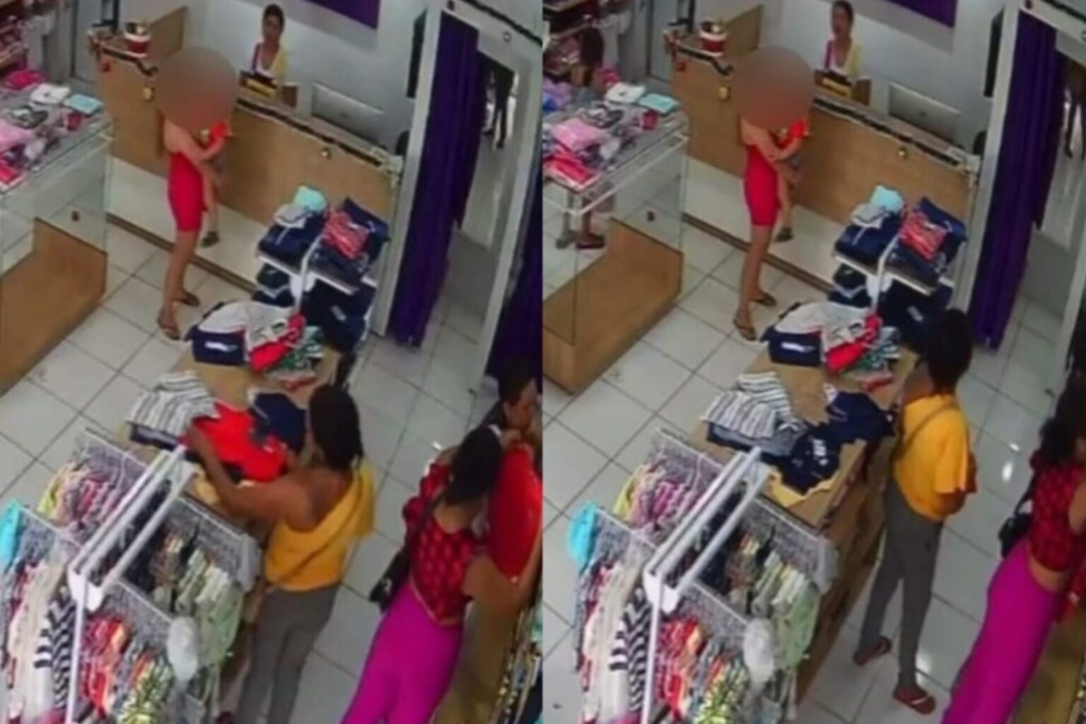 Mulher é flagrada furtando roupa infantil em loja de Itaituba