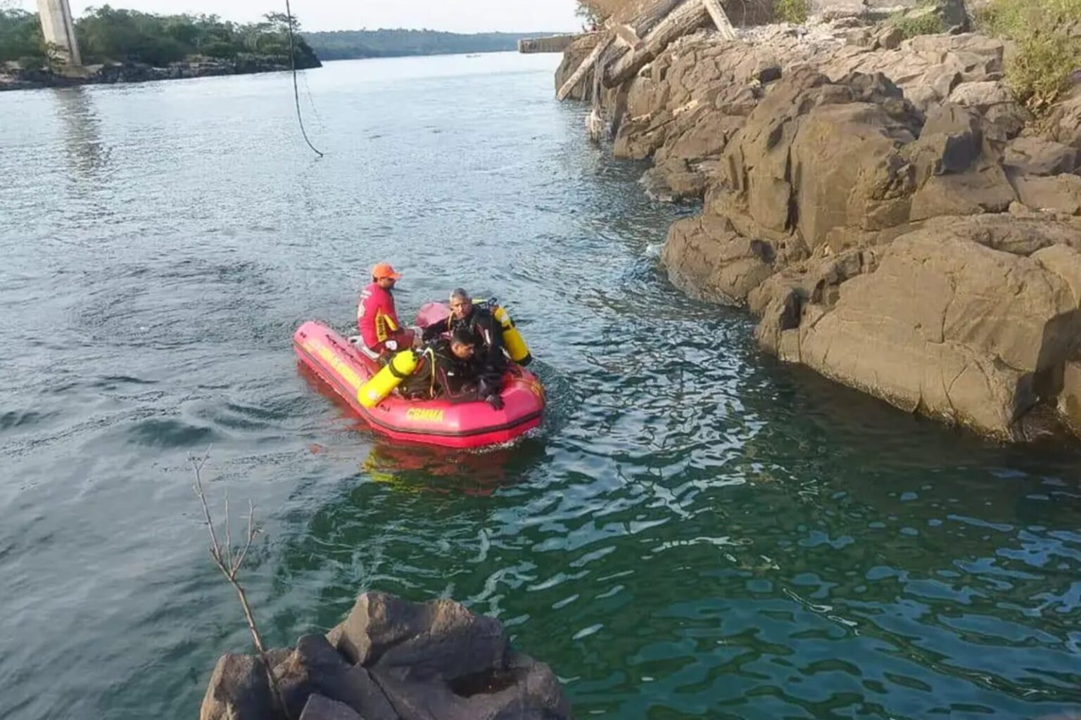 Mais dois corpos são encontrados no Rio Tocantins após desabamento de ponte