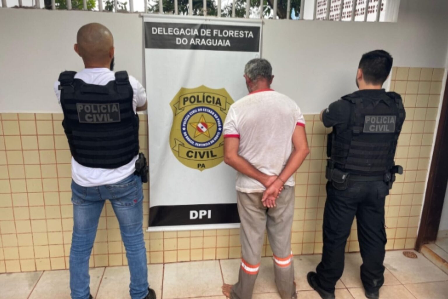 Homem é preso por porte irregular de arma de fogo em Floresta do Araguaia