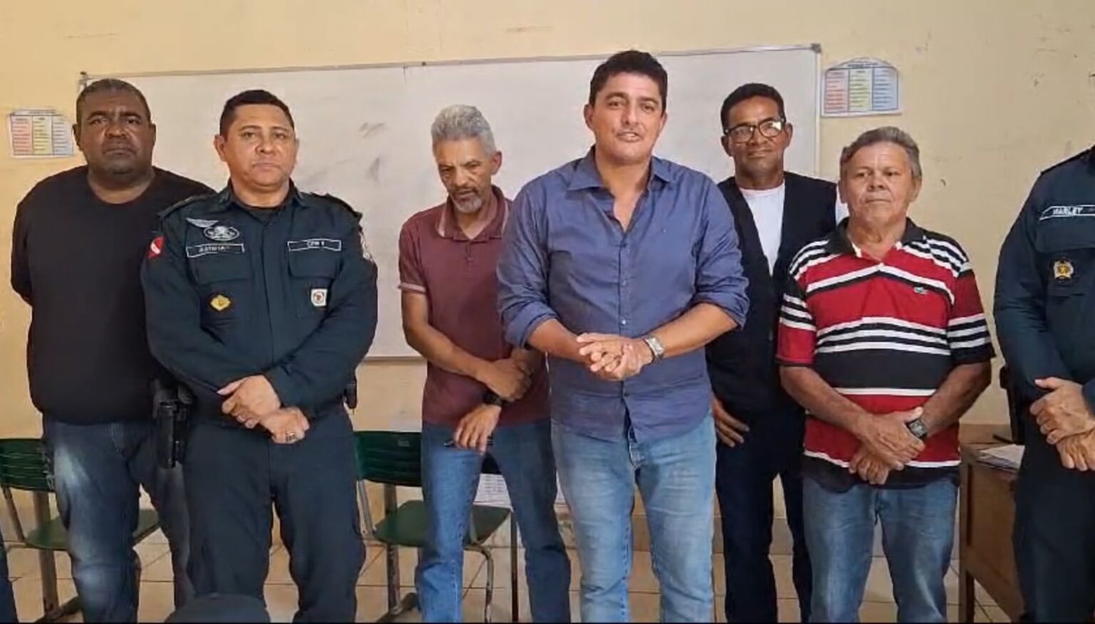 Comandante do CPR II e futuros gestores de Bom Jesus discutem melhorias na segurança pública