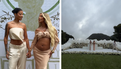 Ludmilla e Brunna revelam sexo do primeiro filho