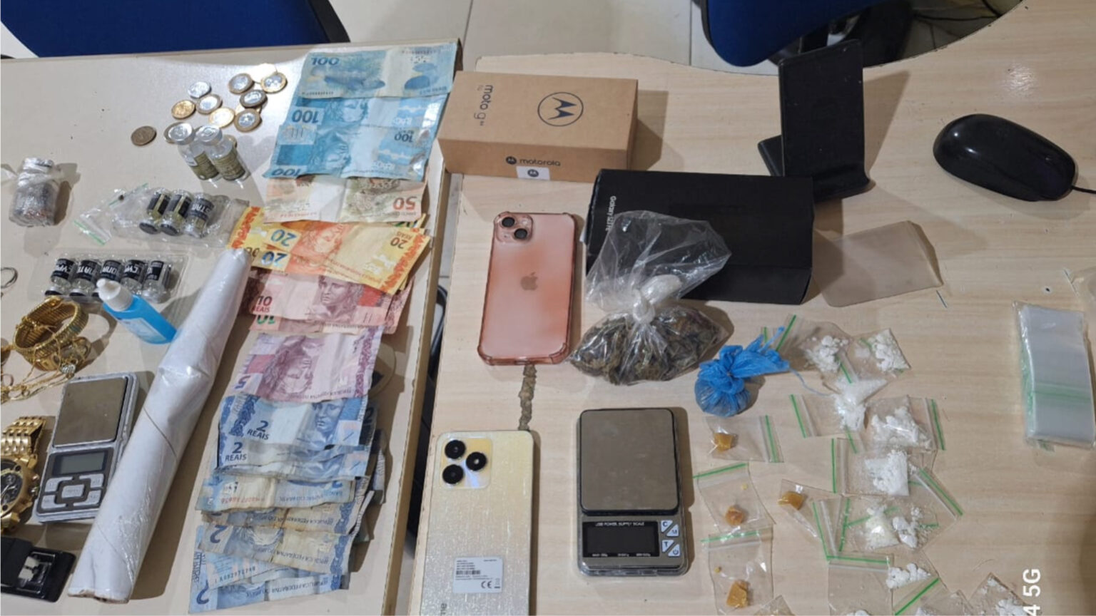Mulher é presa com drogas após fuga de comparsa em Marabá