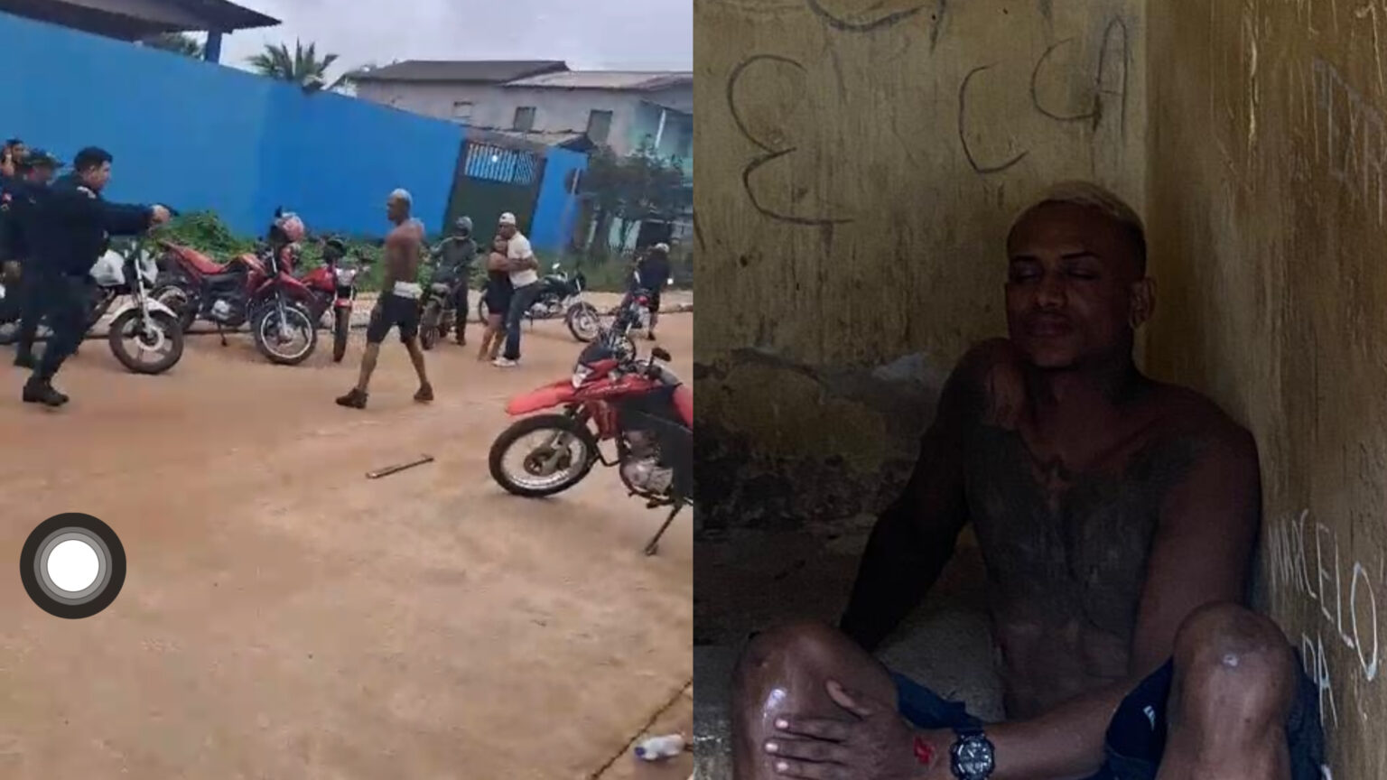 VÍDEO: homem é preso após briga no balneário Vavazão, em Marabá