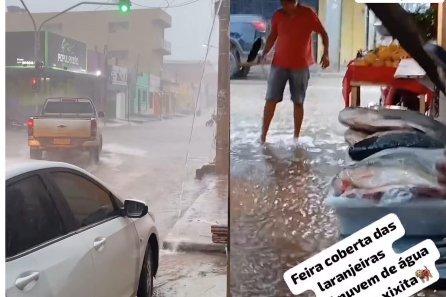 Forte chuva causa transtornos em Marabá nesta terça-feira (28)
