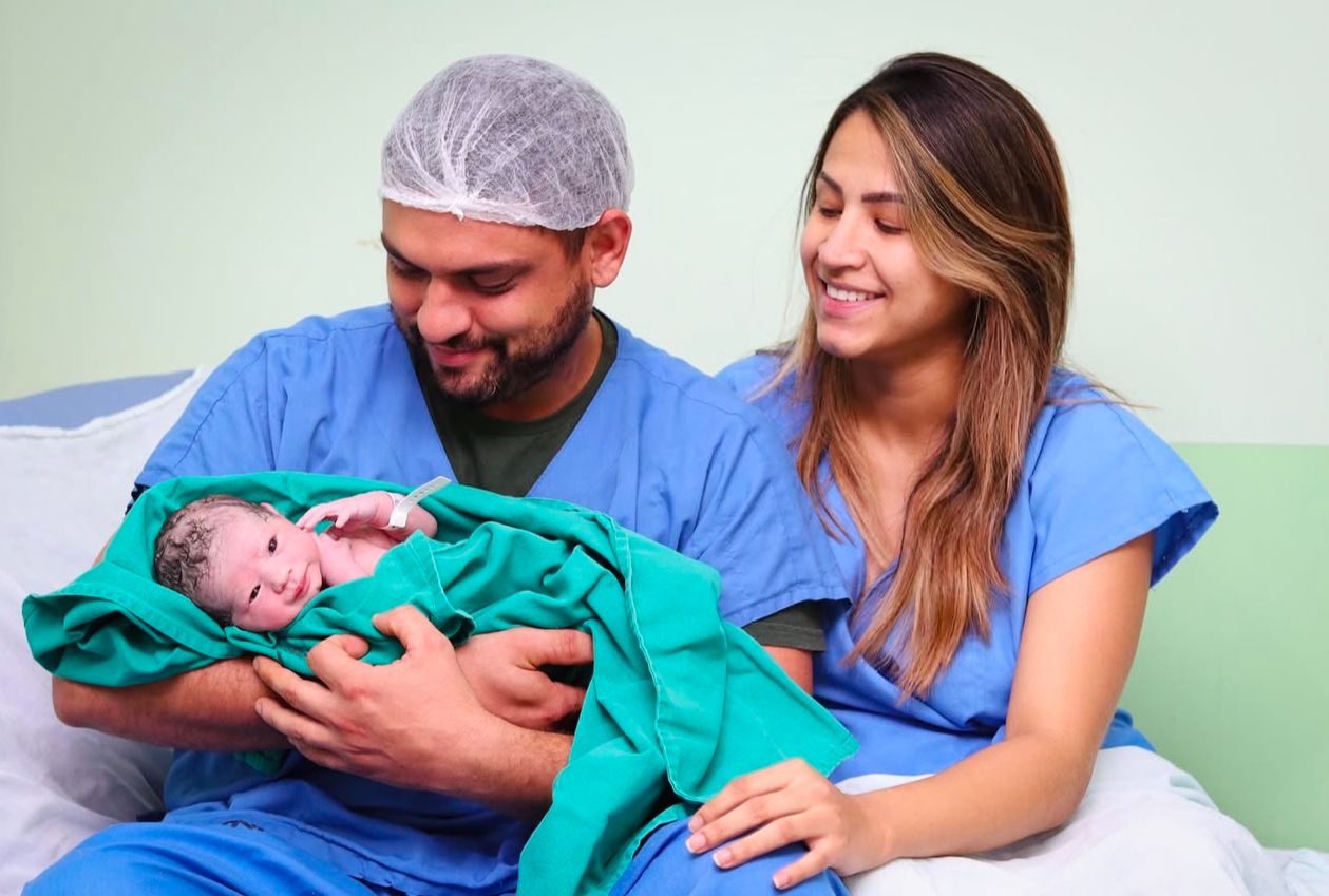 Menina Mariana é o primeiro bebê nascido na rede pública de Marabá em 2025