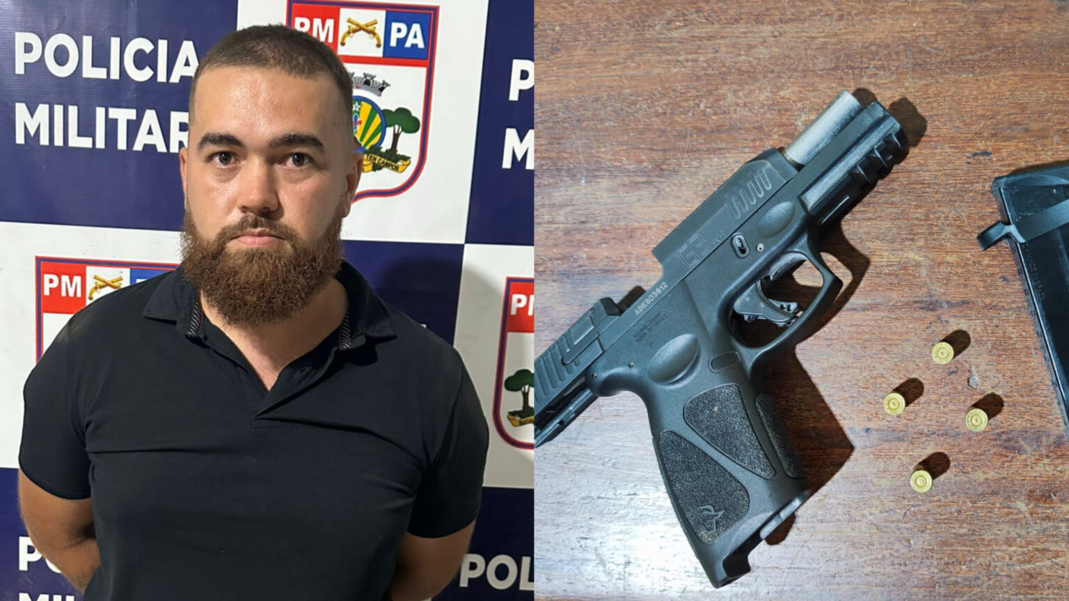Homem é preso com arma de fogo de uso restrito em Marabá