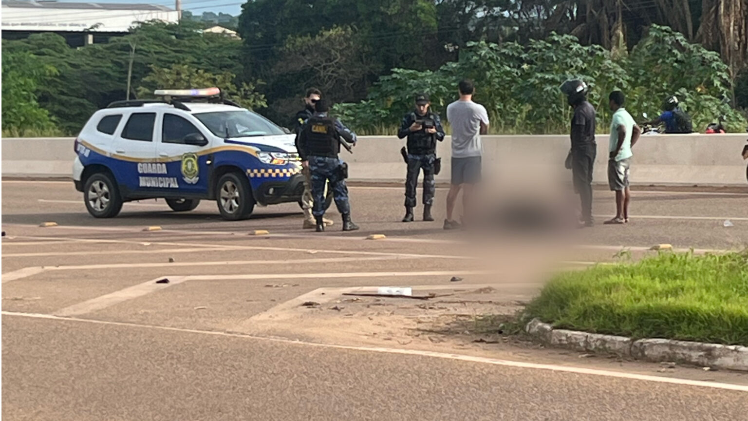 Motociclista colide com cachorro na BR-230 em Marabá