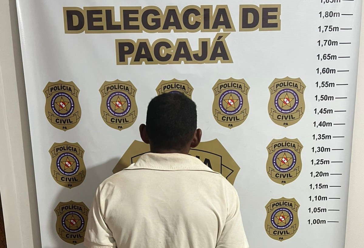 Suspeito é detido em frente a hospital por ameaçar esposa em Pacajá