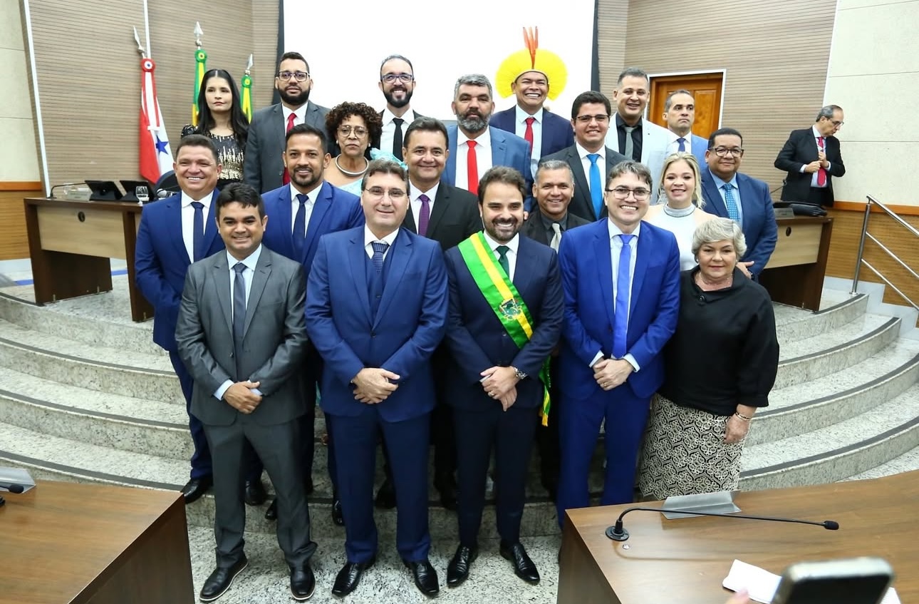 Toni Cunha toma posse como prefeito de Marabá; Ilker Moraes será presidente da Câmara