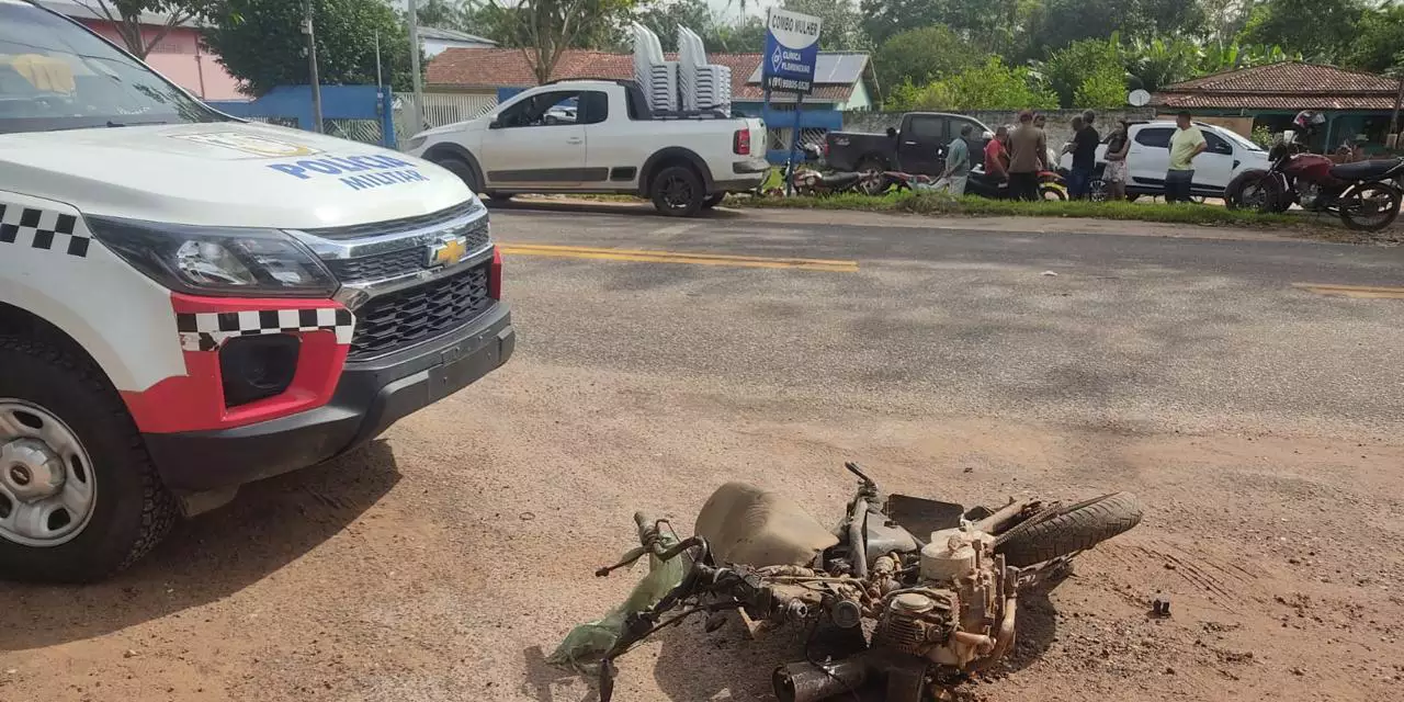 Mulher morre em acidente de trânsito na BR-010, em Santa Maria do Pará