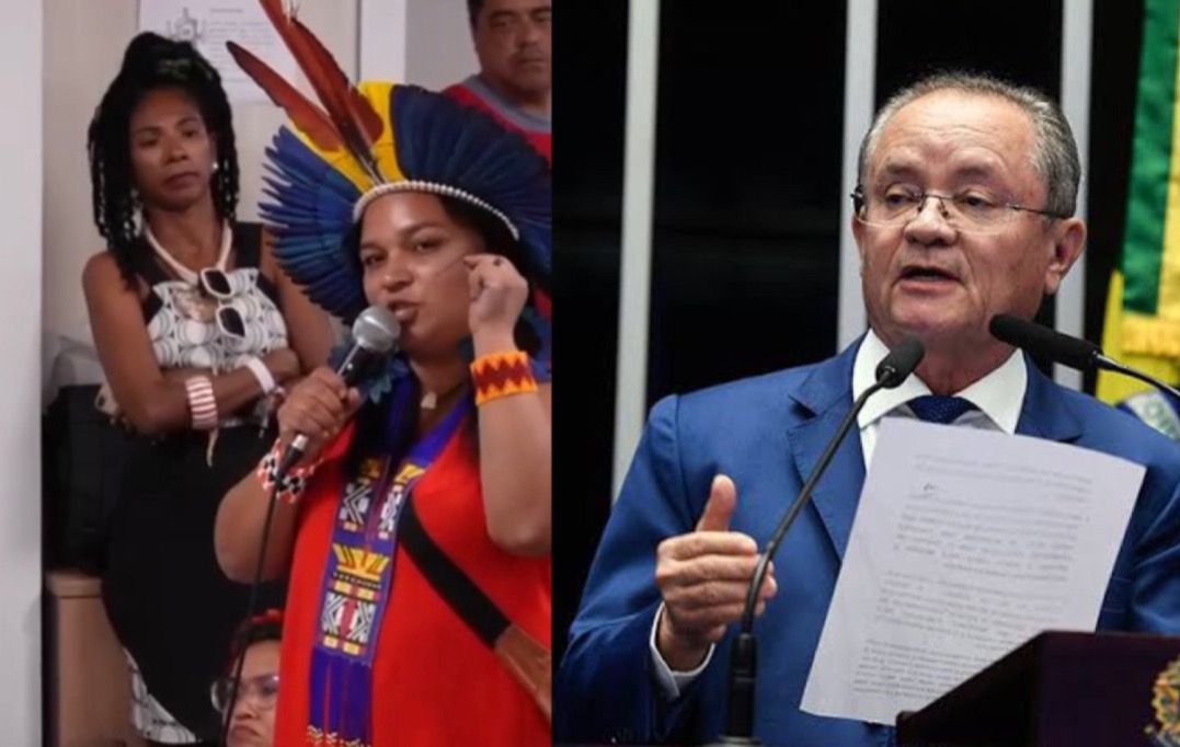 Senador Zequinha Marinho é acusado de financiar ocupação de indígenas na sede da Seduc