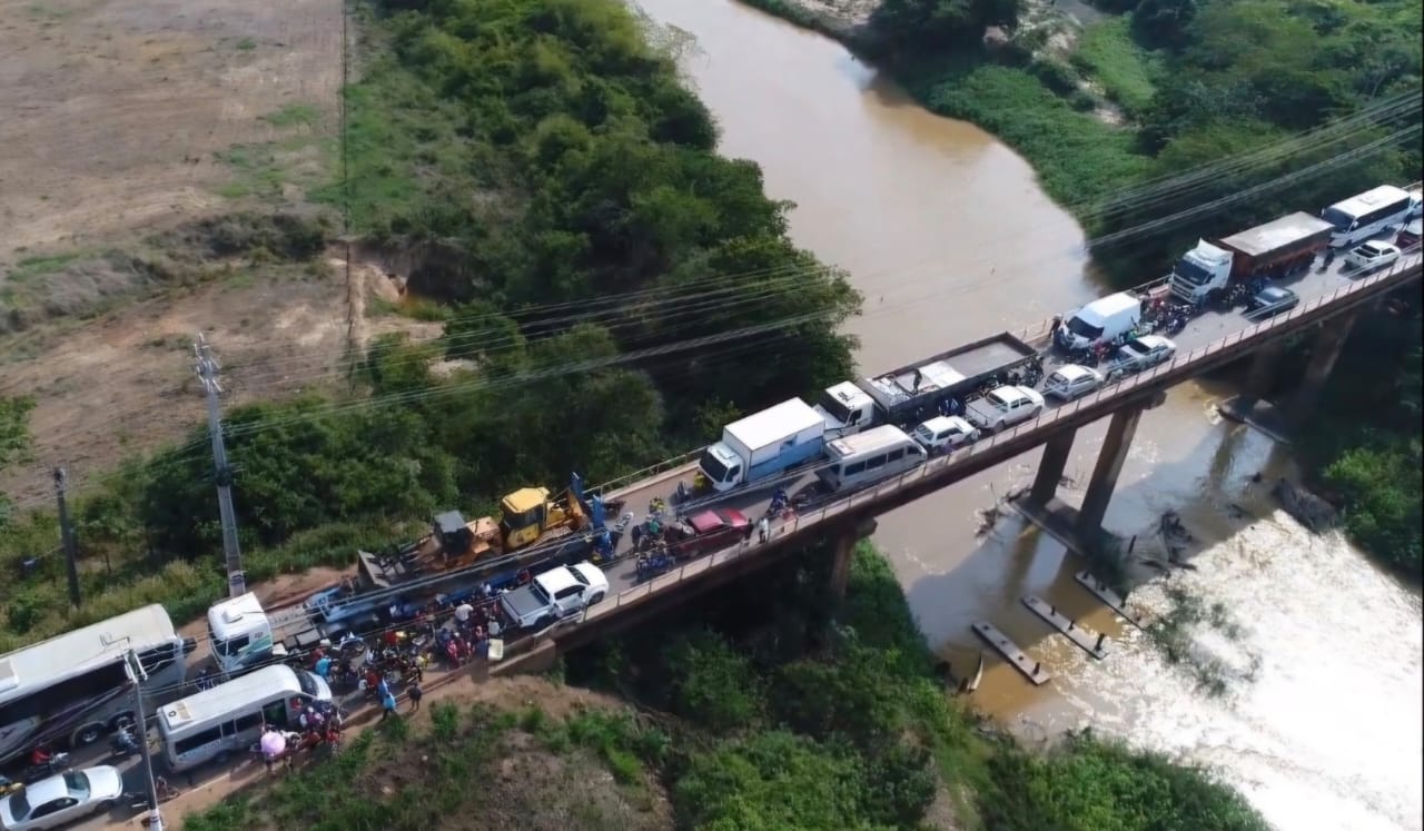 Boato sobre queda de ponte agita redes sociais na Região de Carajás