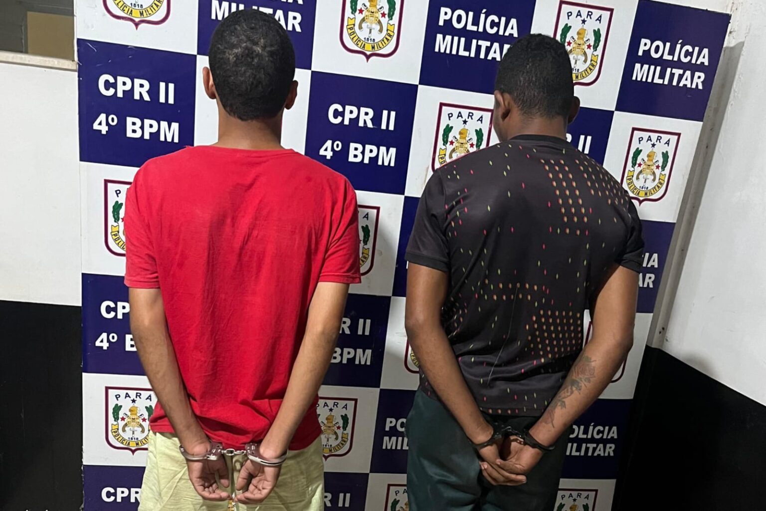 Dois homens são presos com drogas após denúncia anônima em Marabá