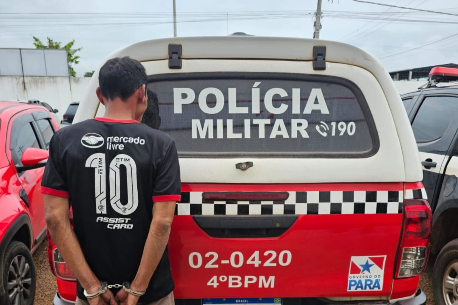 Homem é preso após invadir e furtar casa em Marabá