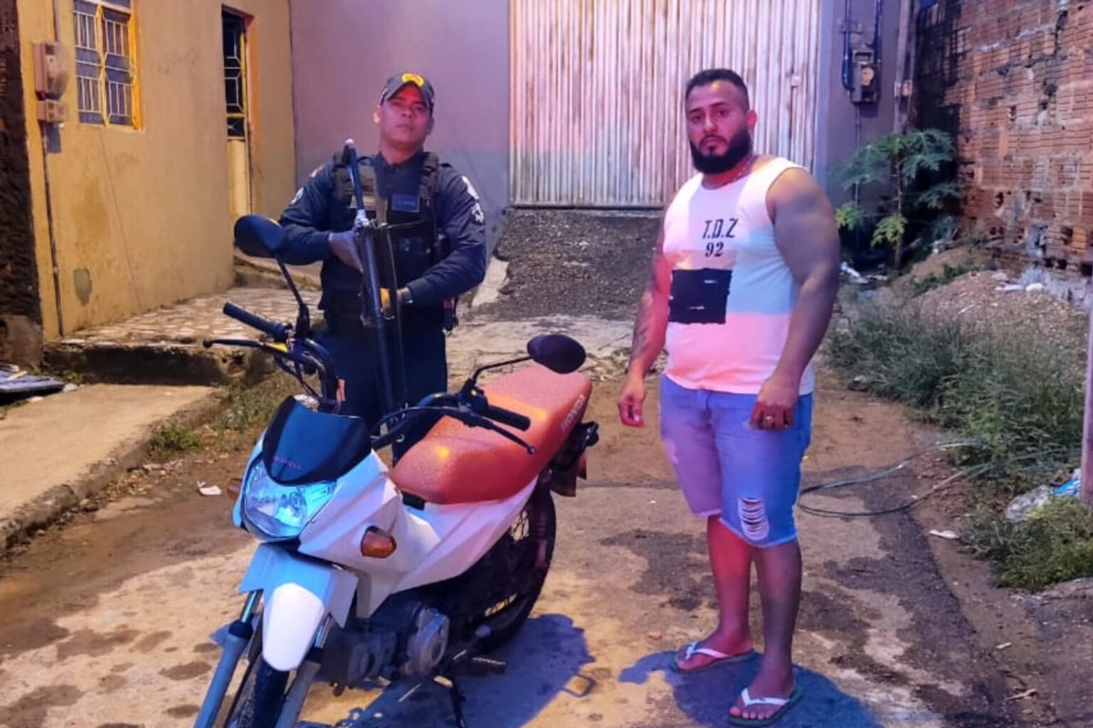Polícia Militar recupera motocicleta furtada em Marabá