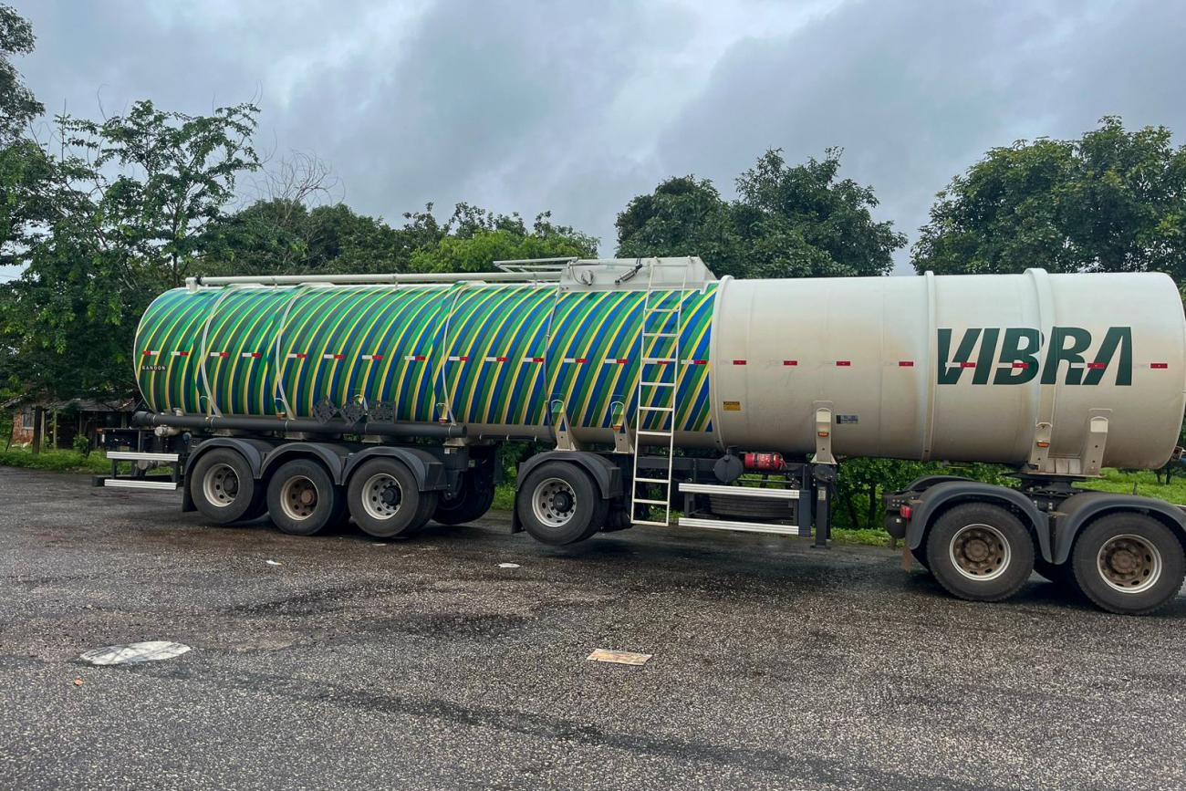 Sefa apreende tanque de combustível em Conceição do Araguaia