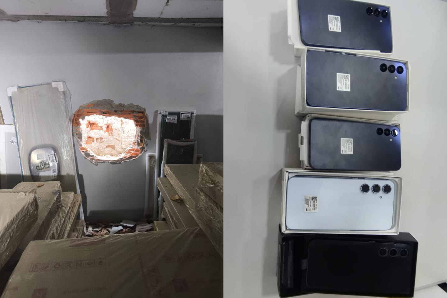 Polícia Militar recupera aparelhos eletrônicos furtados em Marabá