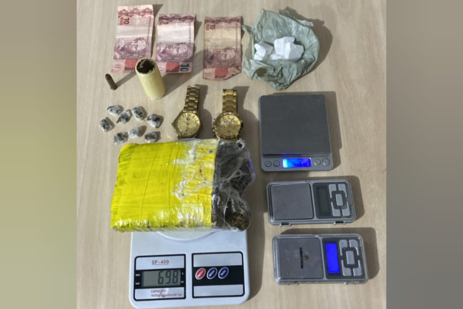 Polícia desarticula ponto de tráfico de drogas em Paragominas