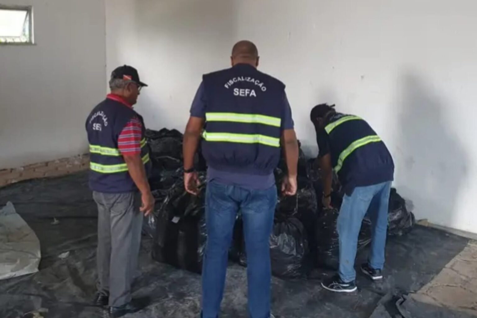 Sefa apreende 1.040 mochilas no nordeste do Pará