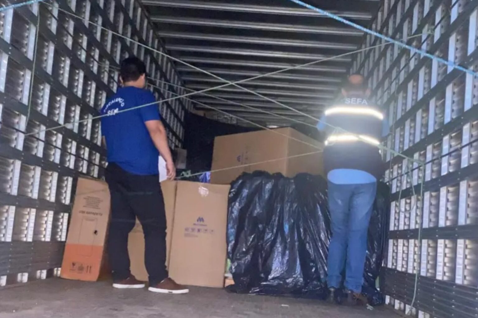 Sefa apreende mercadorias importadas no valor de quase R$ 380 mil em Dom Eliseu