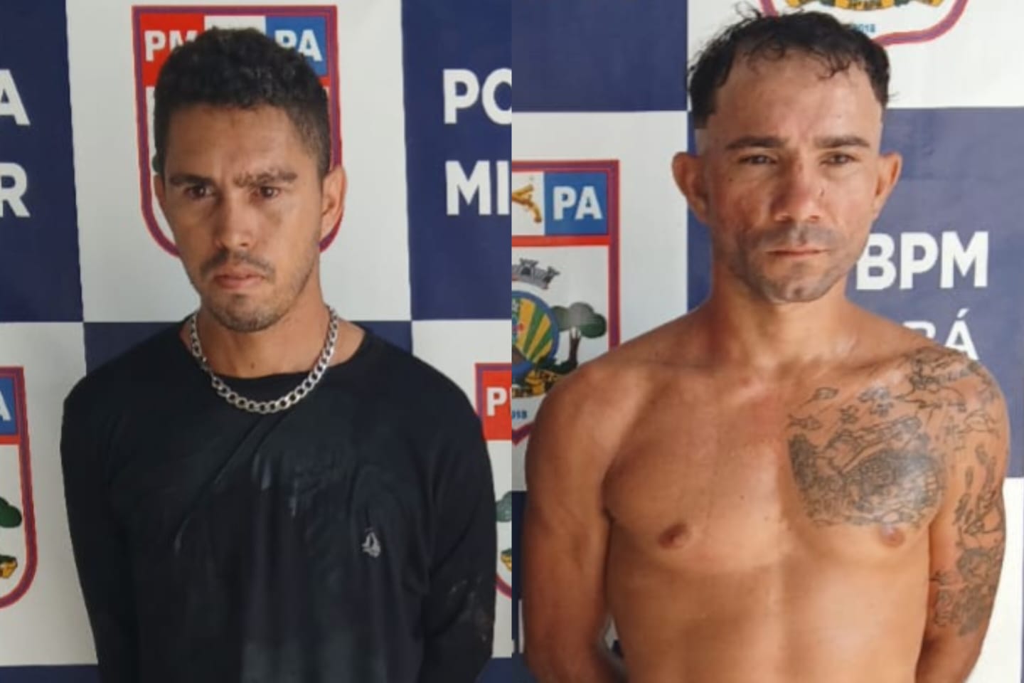 Dois homens são presos por furto de motocicleta em Marabá