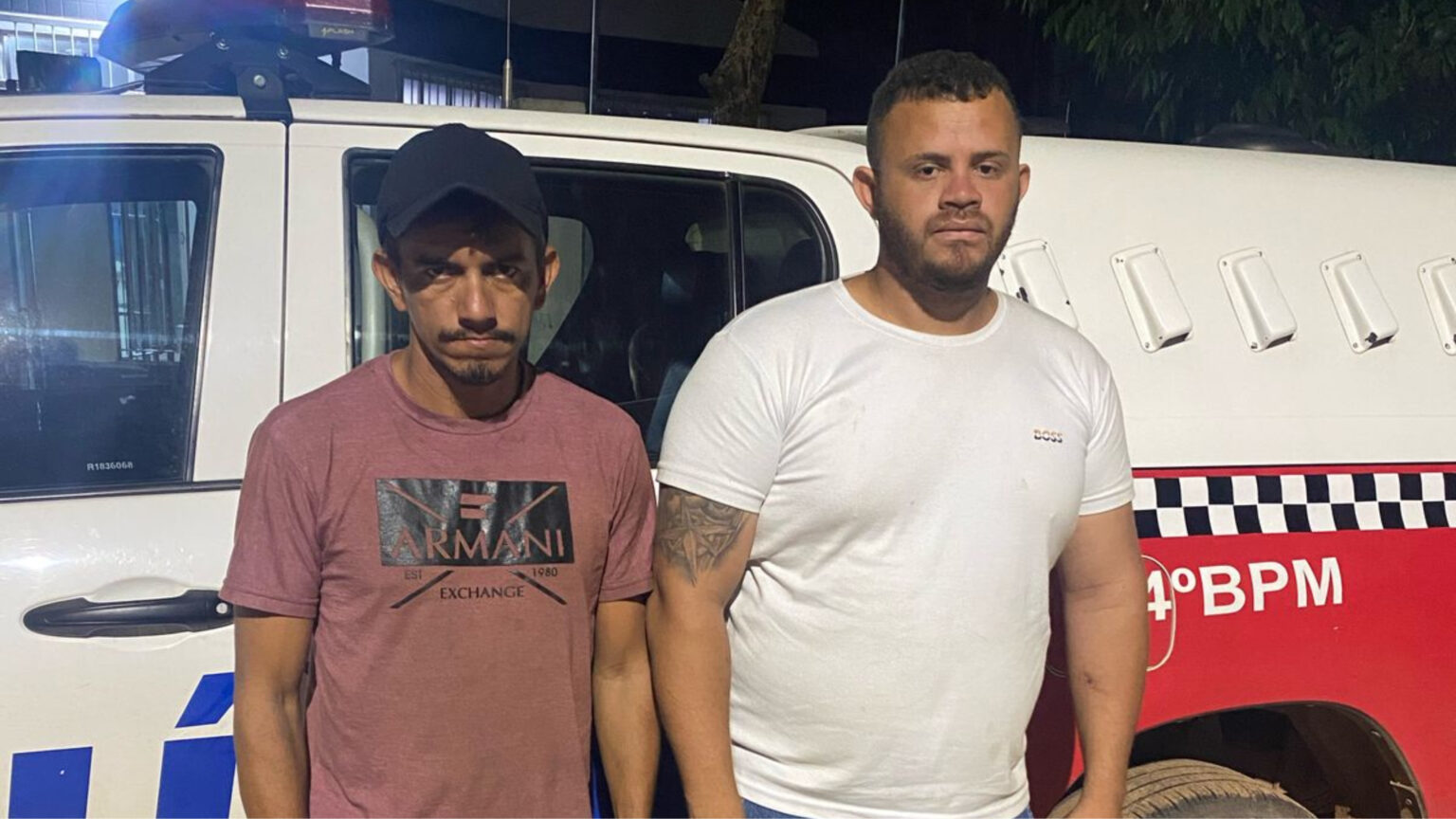 Dois homens são detidos com caminhão roubado em São Domingos do Araguaia