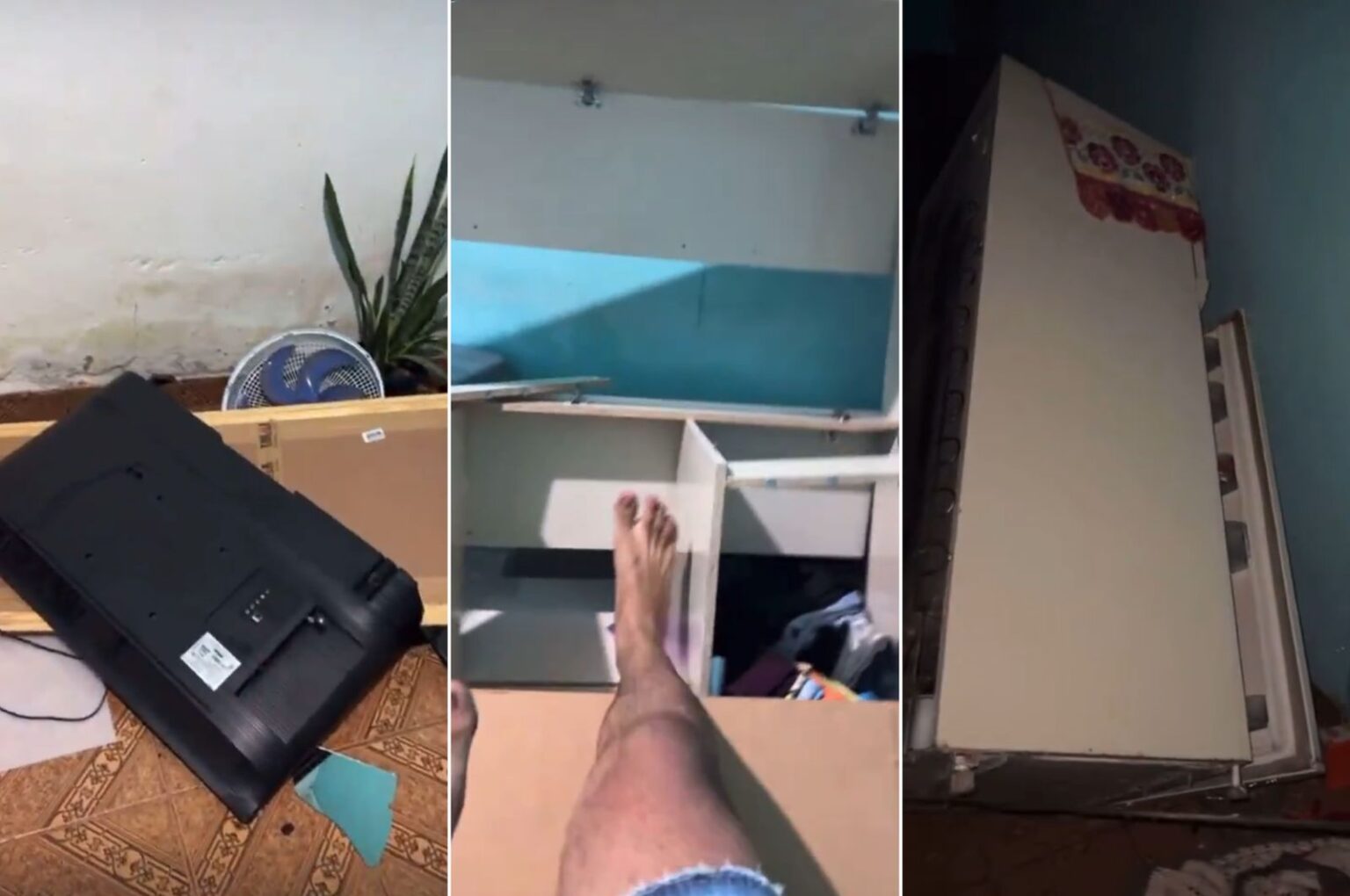 Jovem descobre traições e destrói casa de ex-namorado em Marabá
