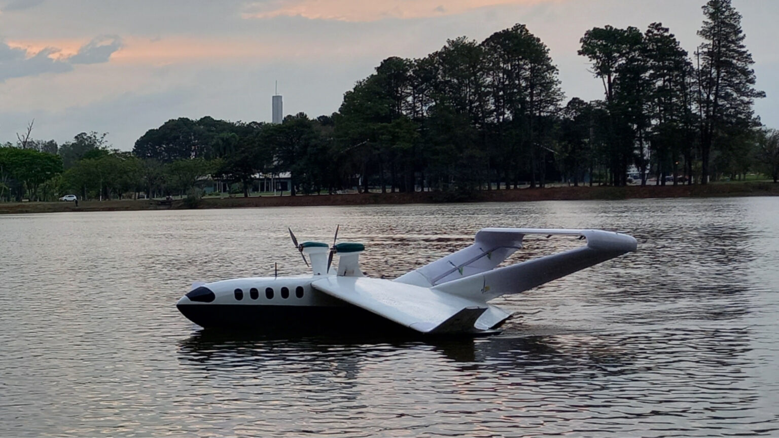 Amazônia: Brasil constrói seu primeiro barco voador