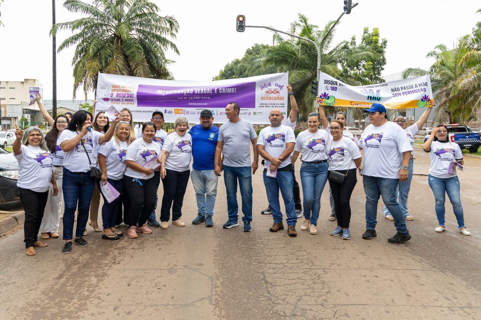 Procuradoria da Mulher promove campanha de conscientização contra o assédio em Marabá