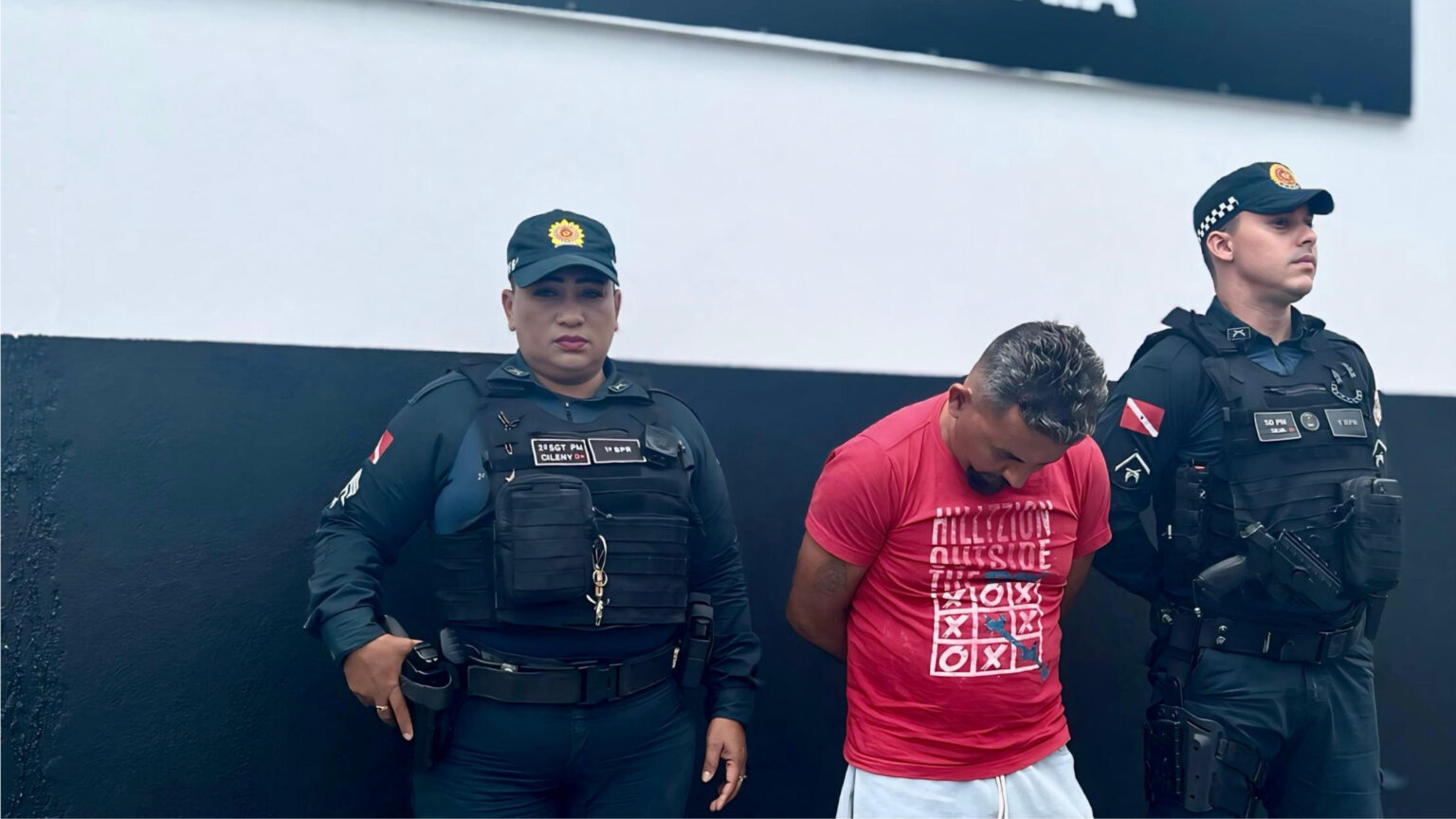 PM realiza prisão de homem com medidas judiciais pendentes em São João do Araguaia