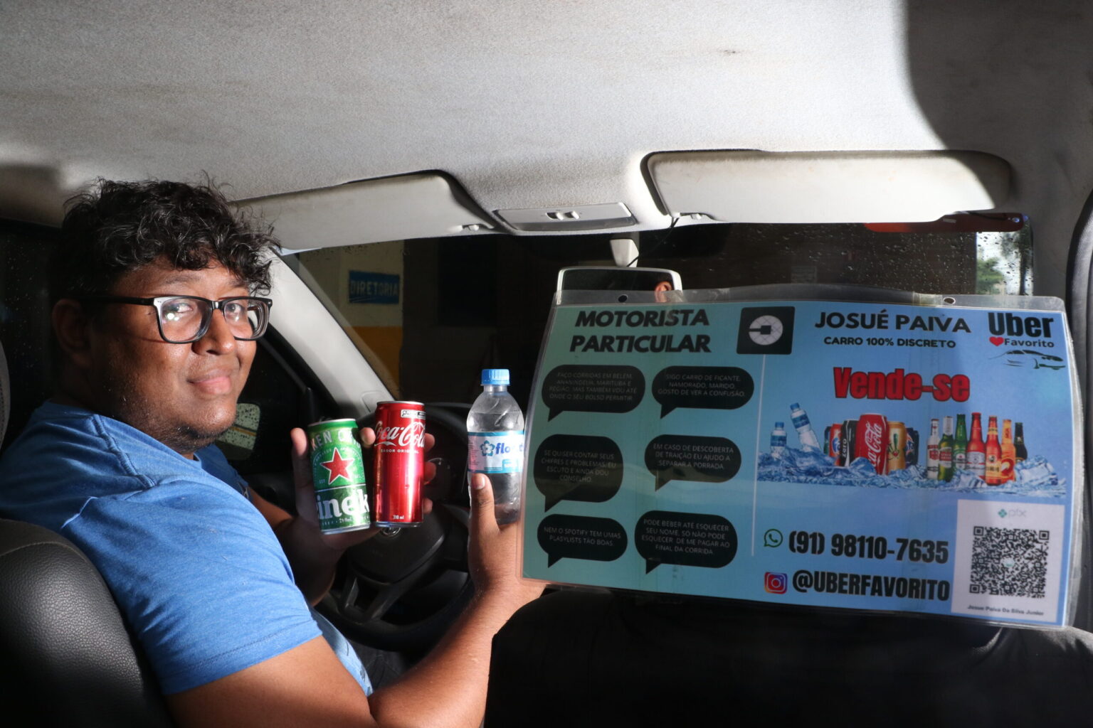 Brasil é o país com mais motoristas de ubers