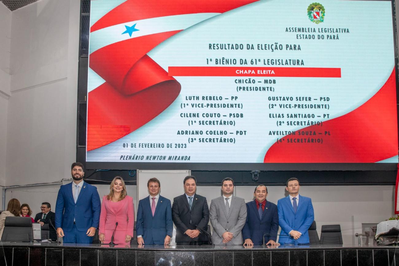 Posse da nova mesa diretora da Alepa é realizada neste sábado (1º)