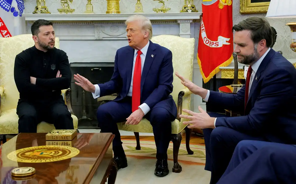 Trump e Zelensky batem boca em reunião na Casa Branca