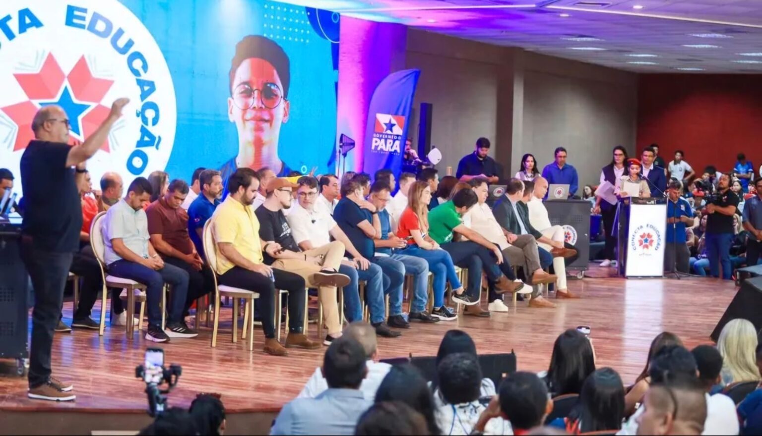 Toni Cunha participa de evento com Helder Barbalho em Marabá