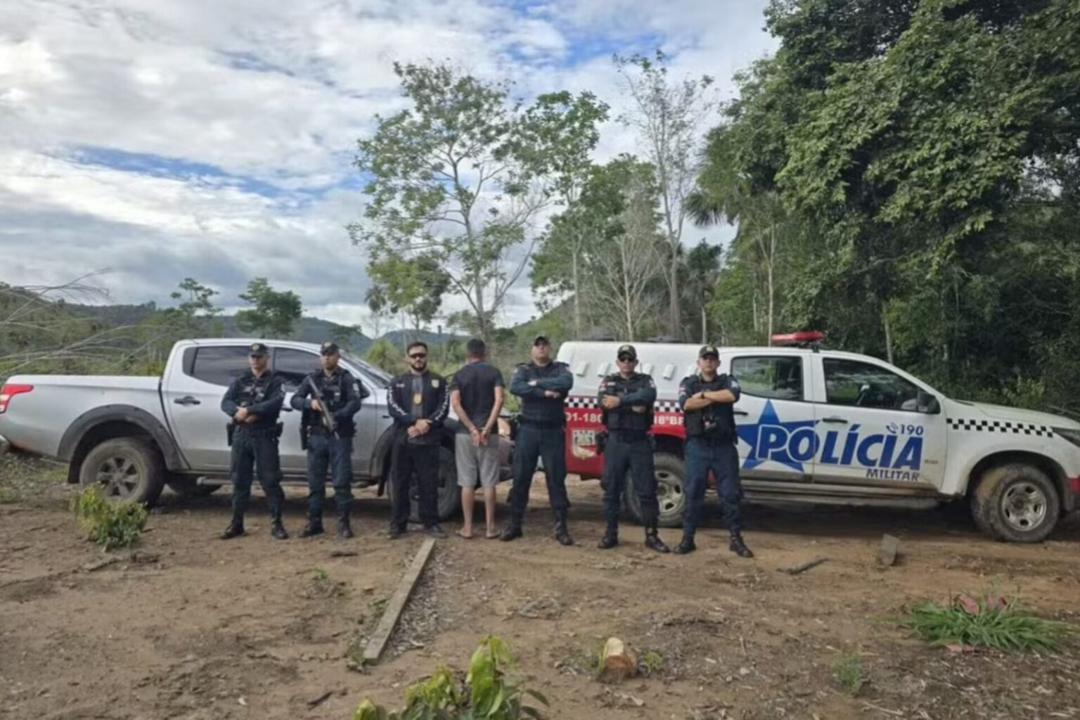 Polícias Civil e Militar prendem suspeito de estuprar adolescente de 16 anos no Pará