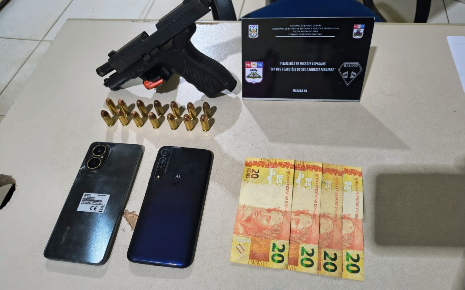 Após denúncia, homem é preso ao transitar armado em Marabá