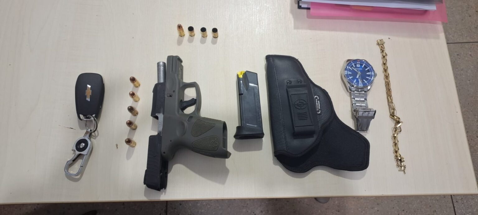 PM prende três suspeitos e apreende duas armas de fogo em Novo Repartimento