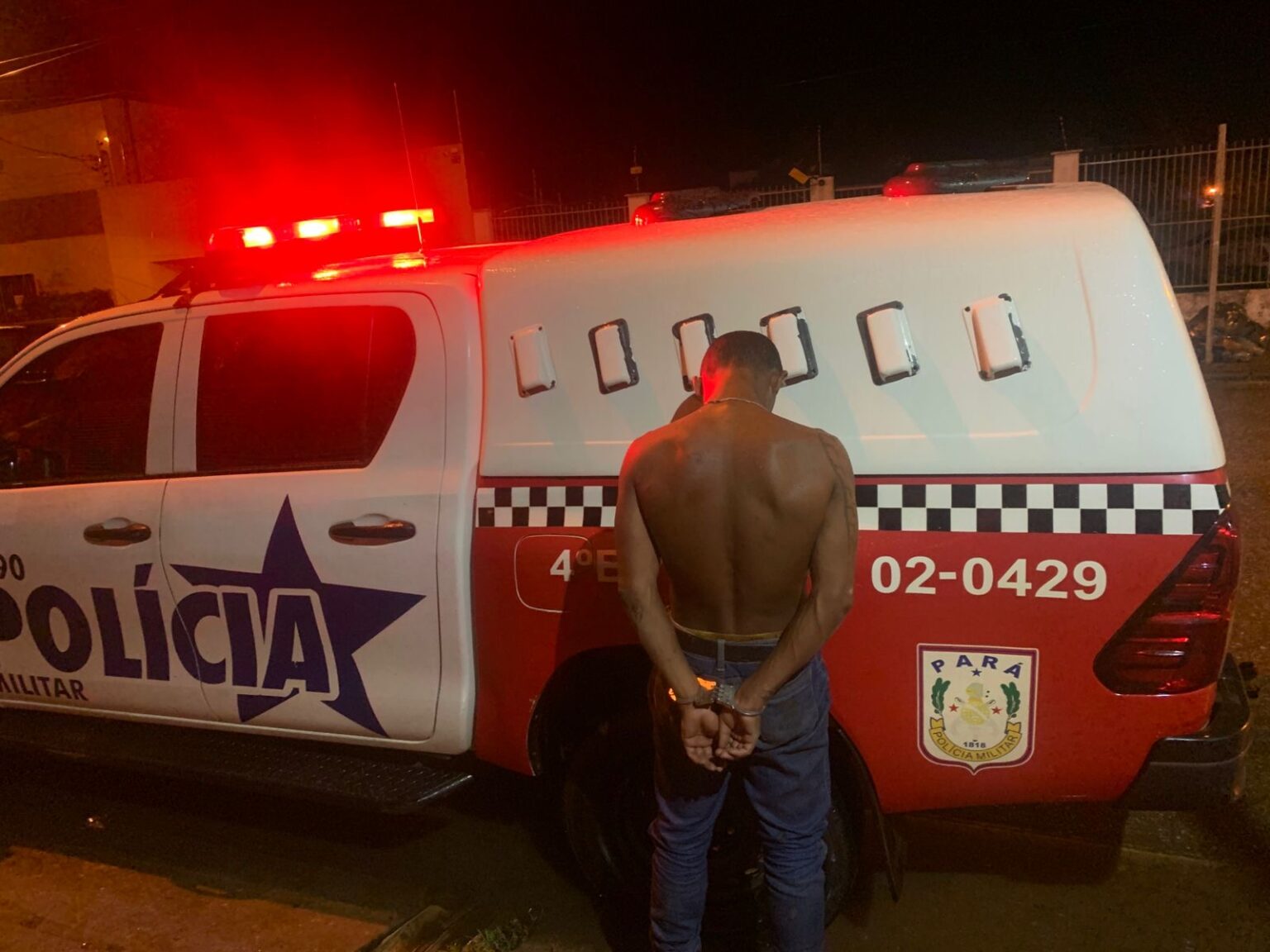 PM prende homem por descumprir ordem judicial de afastamento em Marabá