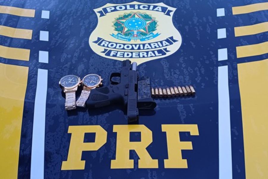 Homem é preso pela PRF por porte ilegal de arma no Pará