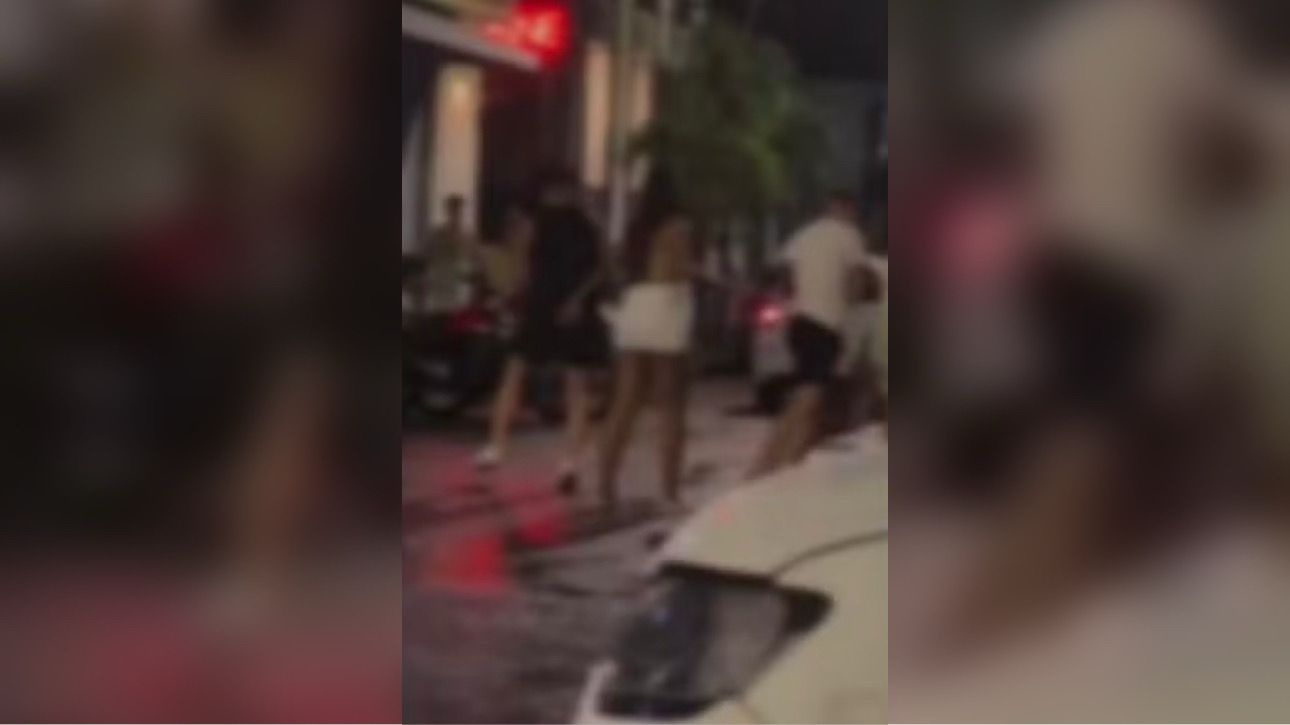Bombeiro e três PMs protagonizam cena de briga em frente à boate no Pará