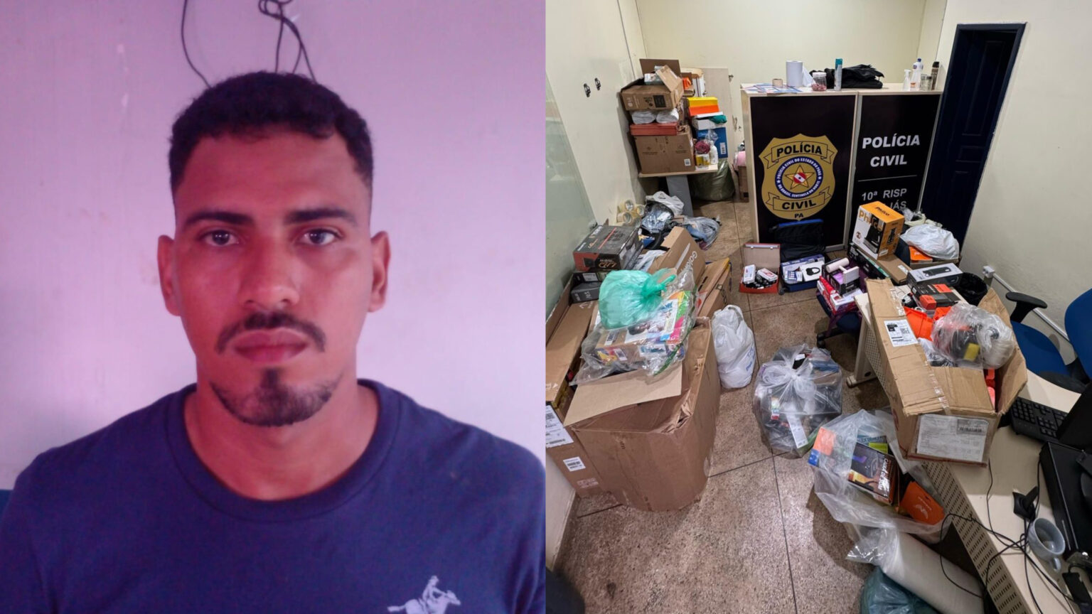 Homem é preso por desvio de carga avaliada em R$ 500 mil no Aeroporto de Marabá