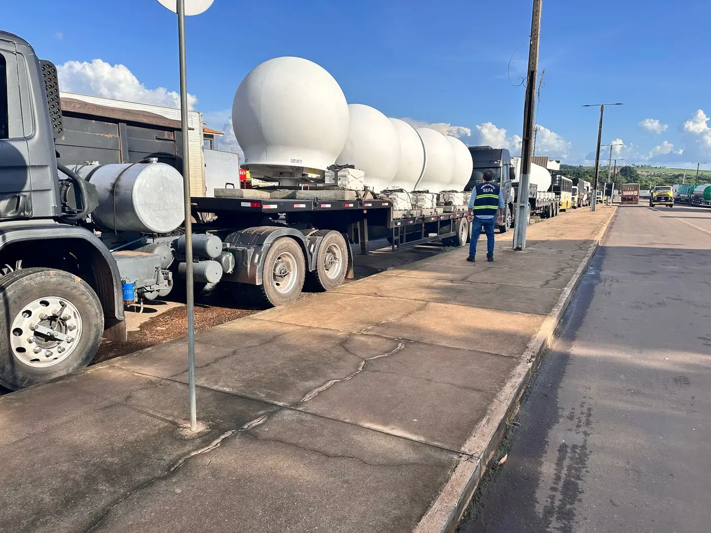 Sefa apreende em Dom Eliseu 11 transceptores avaliados em mais de R$ 8 milhões