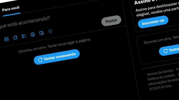 Twitter/X fica fora do ar para usuários em todo o mundo; Elon Musk se pronuncia