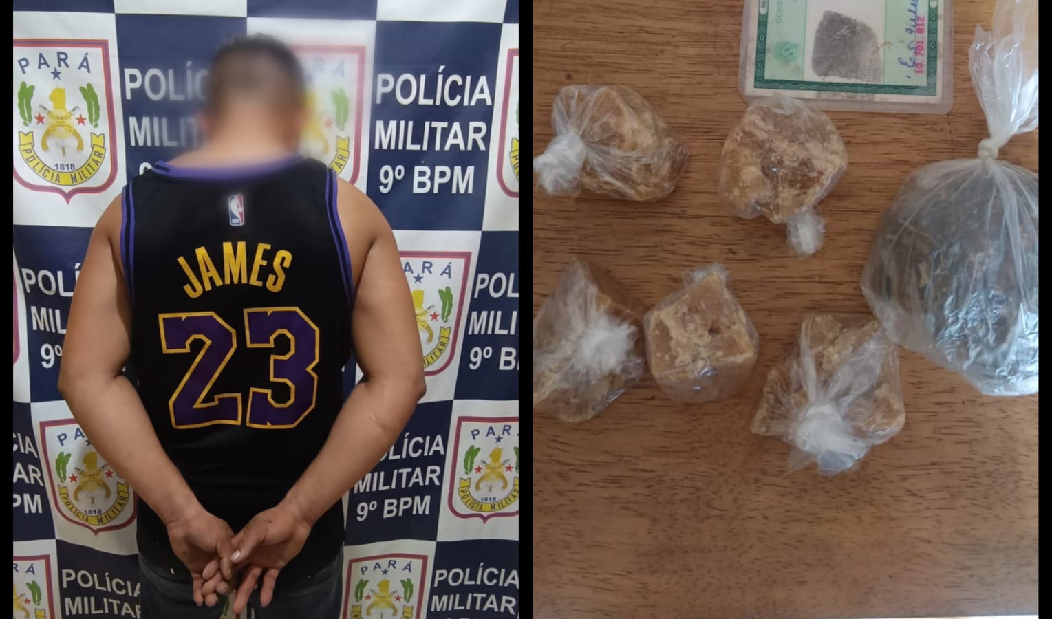 ‘Piriquito’ é preso pela Polícia Militar no Pará