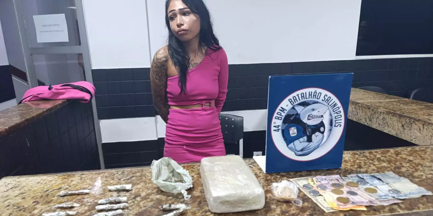 Mulher é presa com drogas durante operação policial no Pará