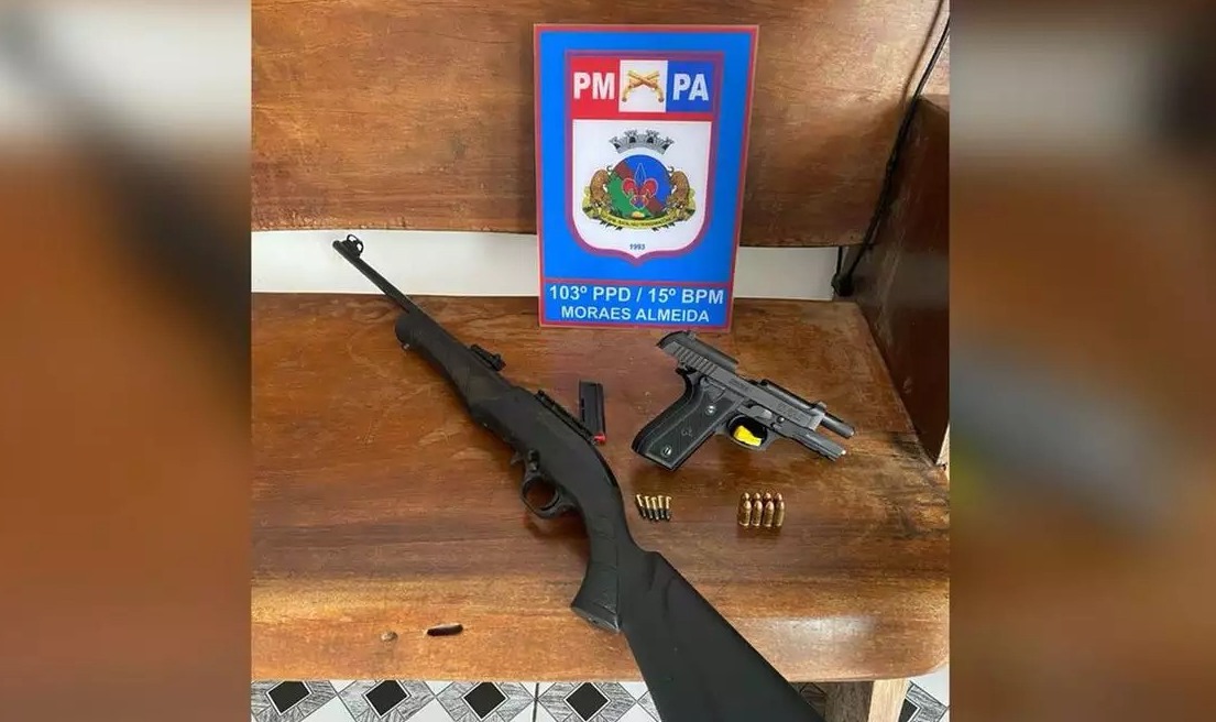 PM prende suspeito de matar cachorro da vizinha com tiros de rifle no Pará