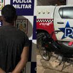 PM recupera moto furtada em Marabá